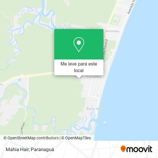 Mahia Hair mapa
