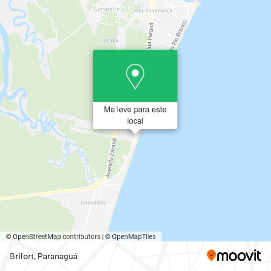 Brifort mapa