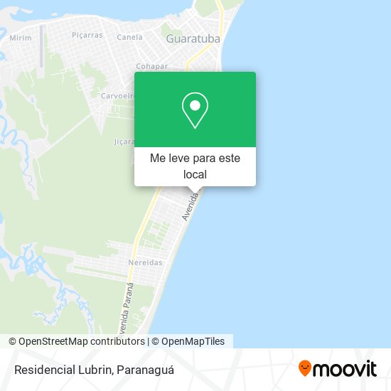 Residencial Lubrin mapa