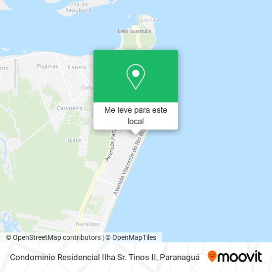 Condominio Residencial Ilha Sr. Tinos II mapa