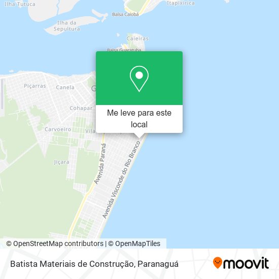 Batista Materiais de Construção mapa