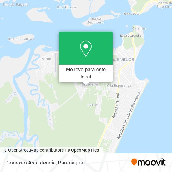 Conexão Assistência mapa