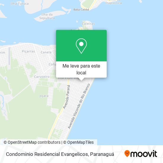 Condominio Residencial Evangelicos mapa