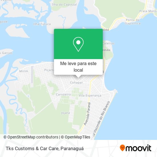 Tks Customs & Car Care mapa