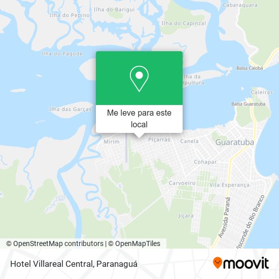 Hotel Villareal Central mapa