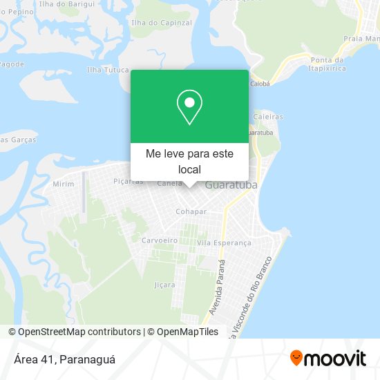 Área 41 mapa