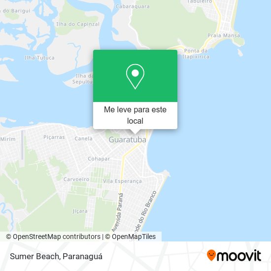Sumer Beach mapa