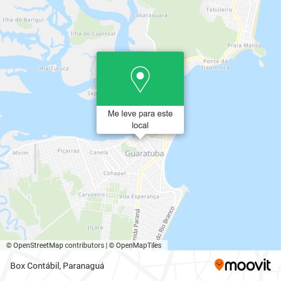 Box Contábil mapa
