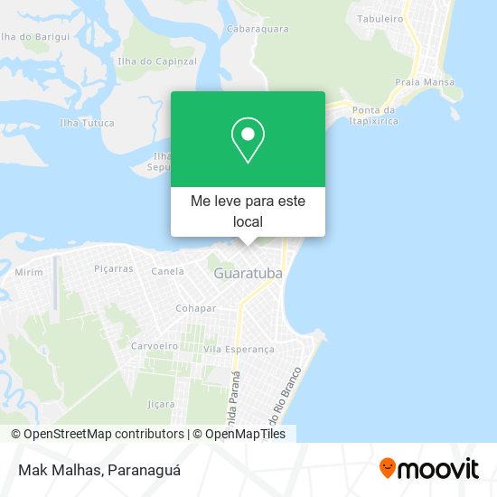 Mak Malhas mapa
