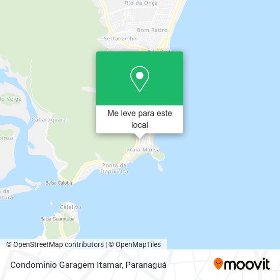 Condominio Garagem Itamar mapa