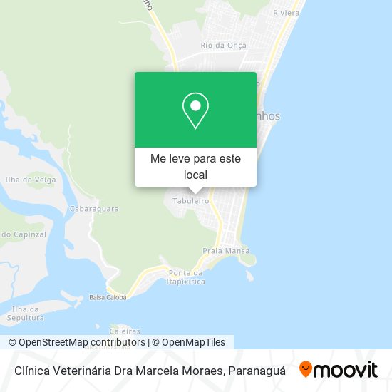 Clínica Veterinária Dra Marcela Moraes mapa
