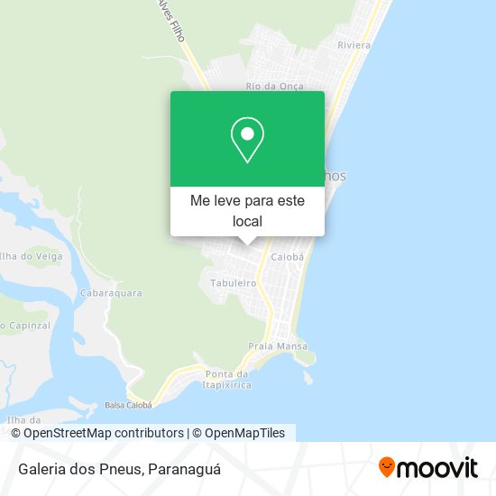 Galeria dos Pneus mapa