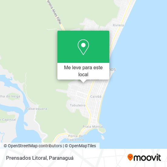 Prensados Litoral mapa