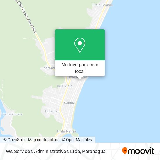 Ws Servicos Administrativos Ltda mapa
