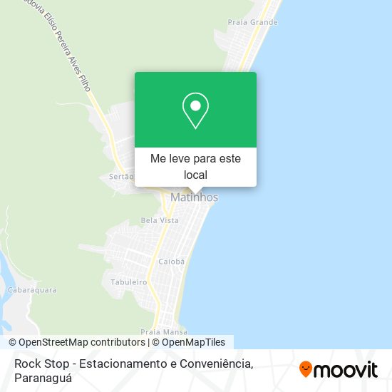 Rock Stop - Estacionamento e Conveniência mapa
