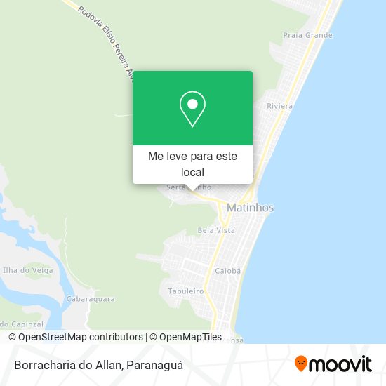 Borracharia do Allan mapa