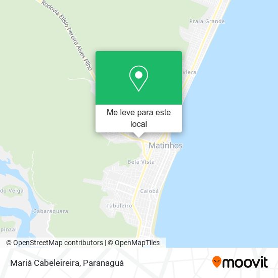 Mariá Cabeleireira mapa
