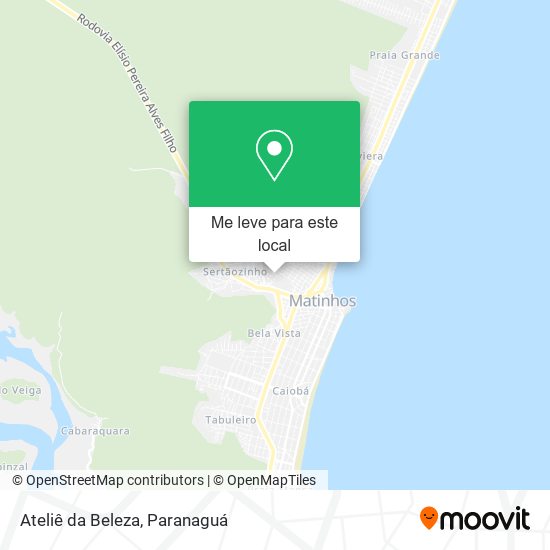 Ateliê da Beleza mapa
