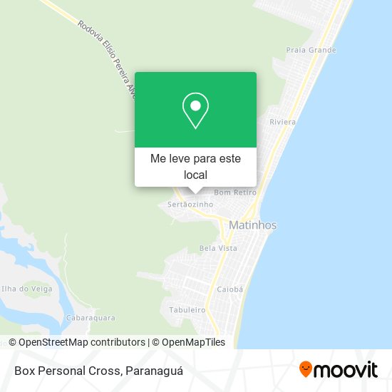 Box Personal Cross mapa
