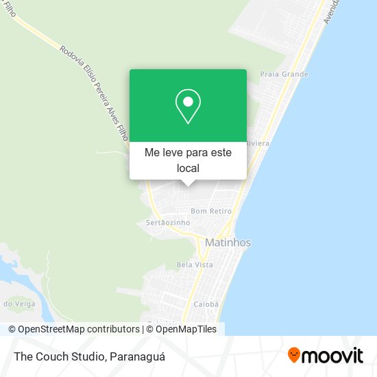 The Couch Studio mapa