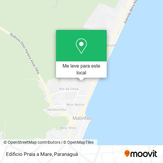Edificio Praia a Mare mapa