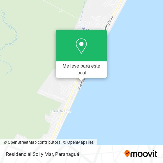 Residencial Sol y Mar mapa