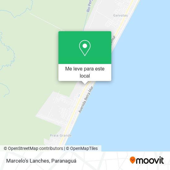 Marcelo's Lanches mapa