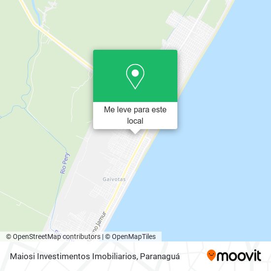 Maiosi Investimentos Imobiliarios mapa