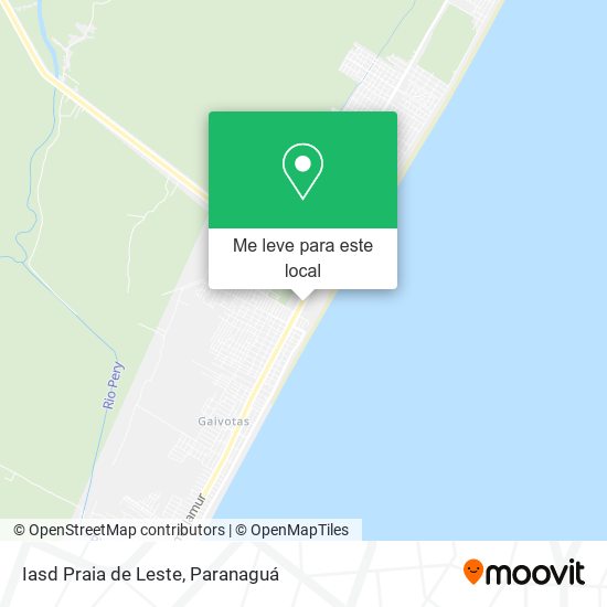 Iasd Praia de Leste mapa