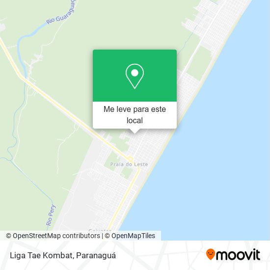 Liga Tae Kombat mapa