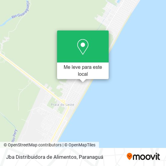 Jba Distribuidora de Alimentos mapa