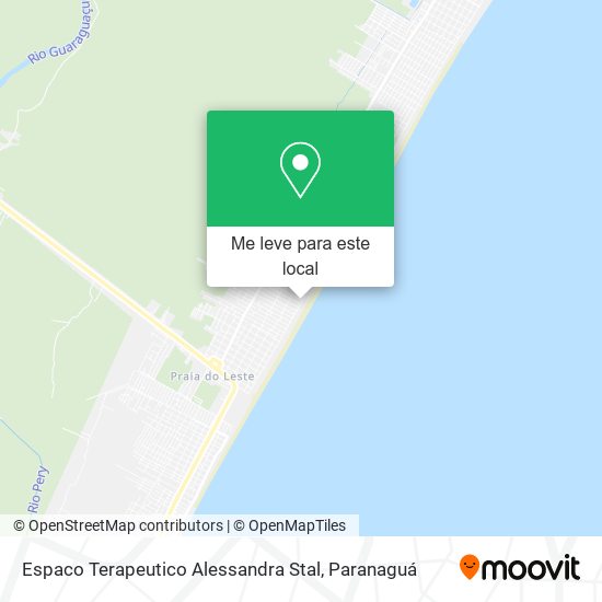 Espaco Terapeutico Alessandra Stal mapa