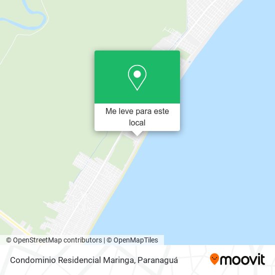 Condominio Residencial Maringa mapa