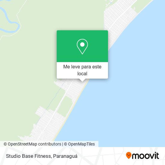 Studio Base Fitness mapa
