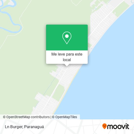 Ln Burger mapa