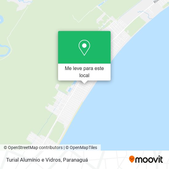 Turial Alumínio e Vidros mapa