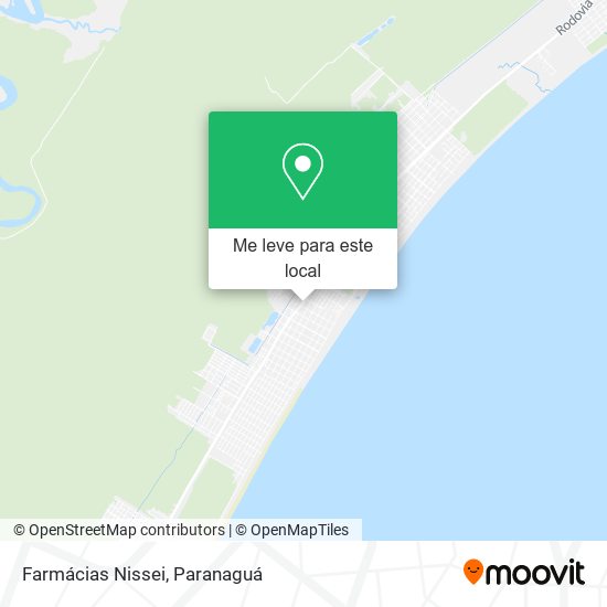 Farmácias Nissei mapa