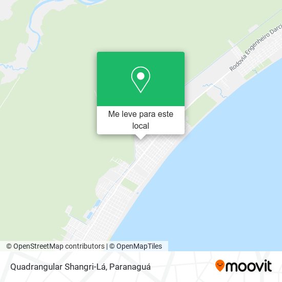 Quadrangular Shangri-Lá mapa