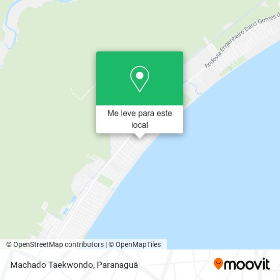 Machado Taekwondo mapa