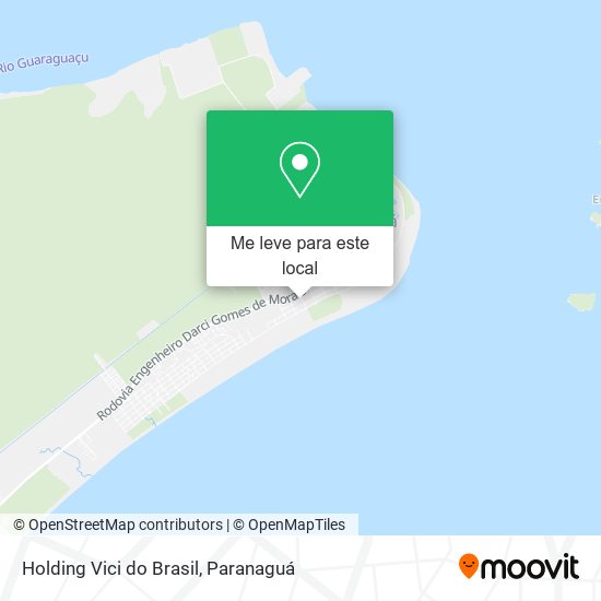 Holding Vici do Brasil mapa