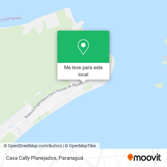 Casa Cally Planejados mapa