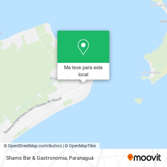Shams Bar & Gastronomia mapa