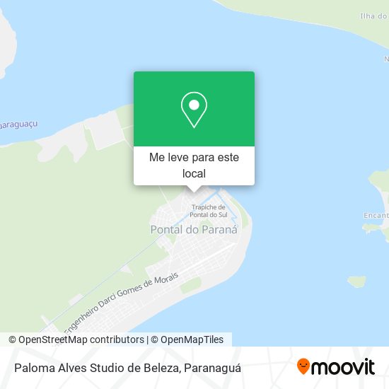 Paloma Alves Studio de Beleza mapa