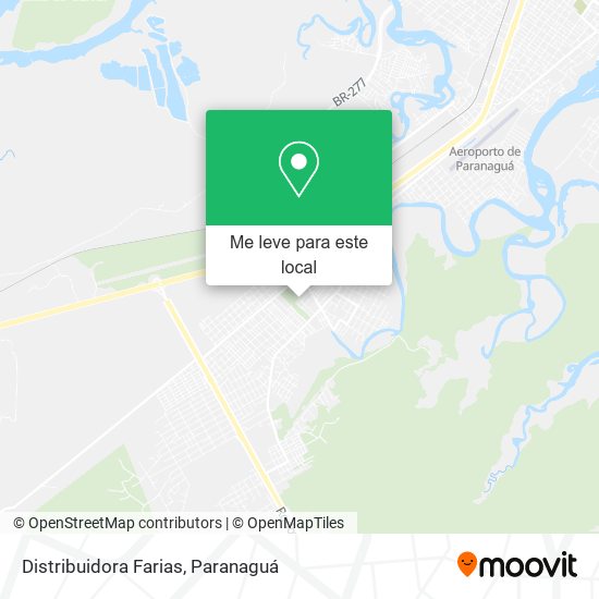 Distribuidora Farias mapa