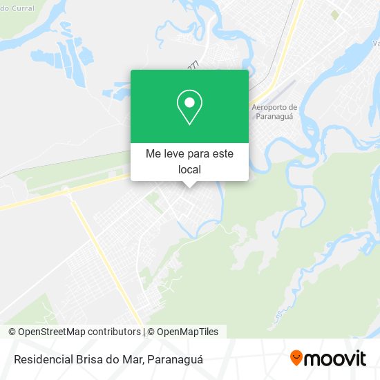 Residencial Brisa do Mar mapa