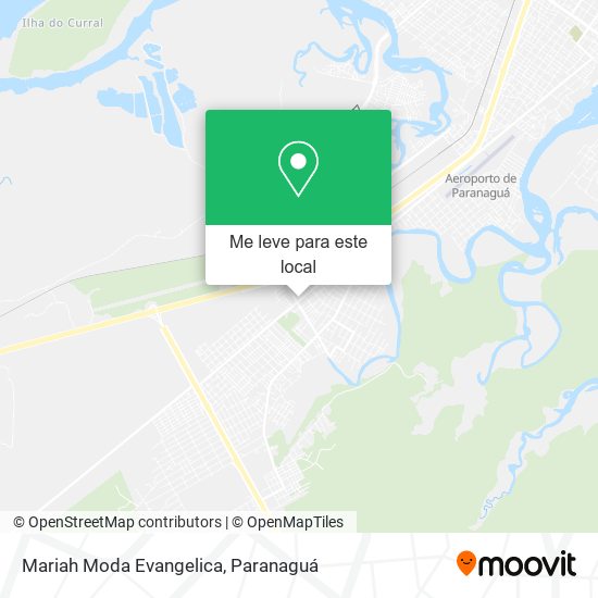 Mariah Moda Evangelica mapa