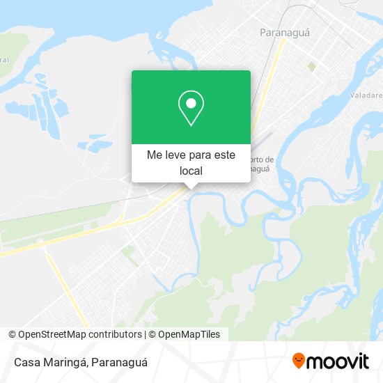 Casa Maringá mapa
