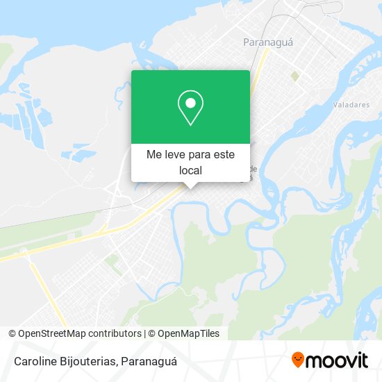Caroline Bijouterias mapa