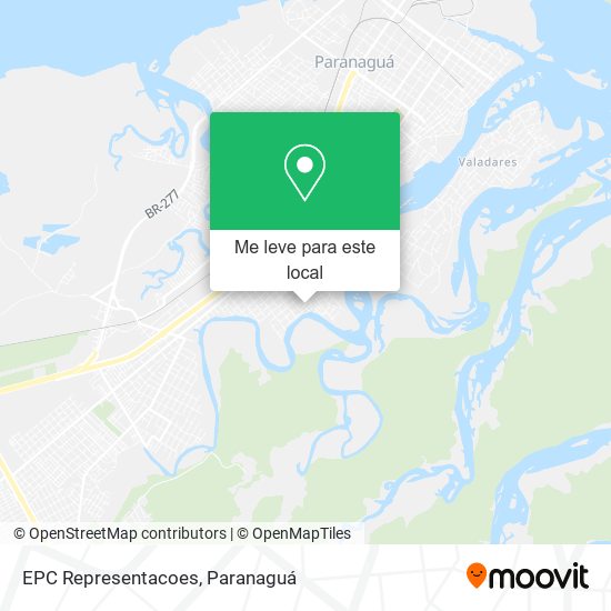EPC Representacoes mapa