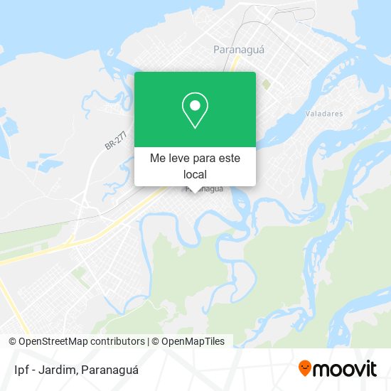 Ipf - Jardim mapa